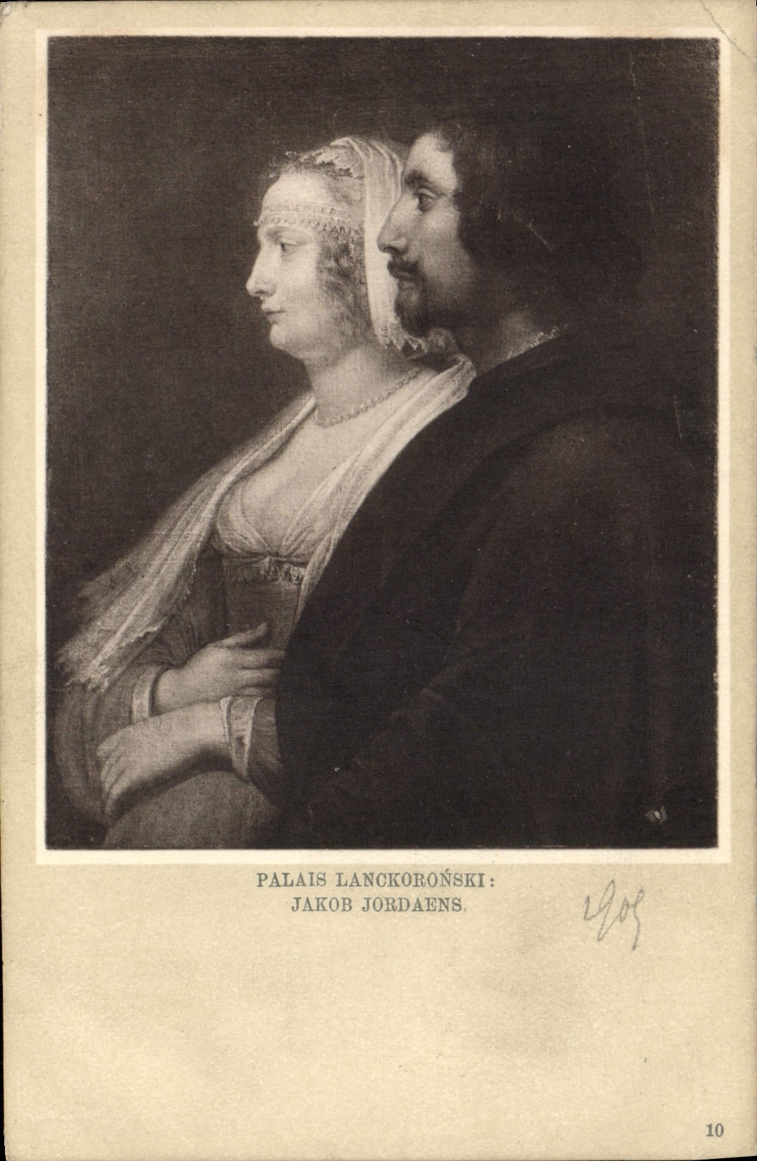 CPA Palais Lanckoroski Jakob Jordaens