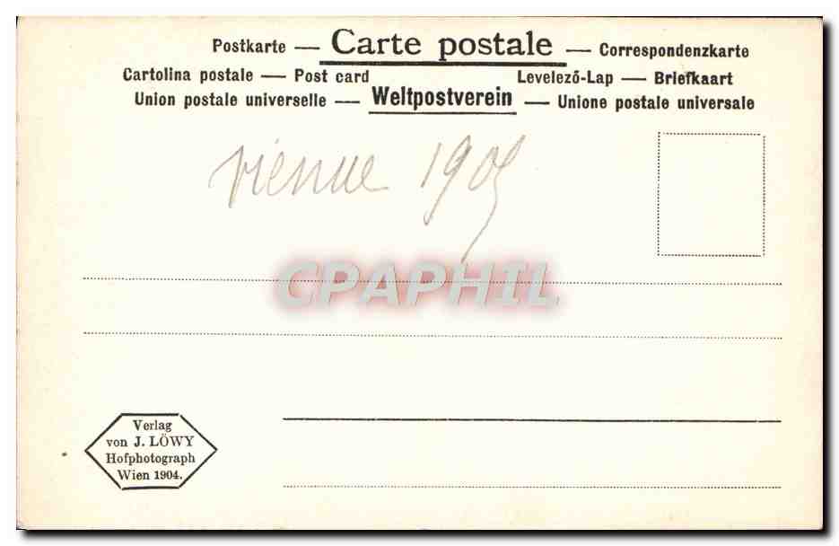 CPA A van Dyck Prinz Ruprecht von der Pflaz Kais Gemalde Gallerie Wien Chien — Verso