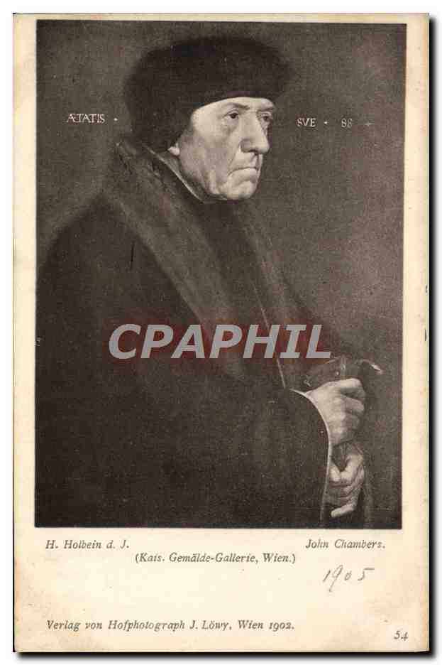 CPA J Holbein d j John Chambers 