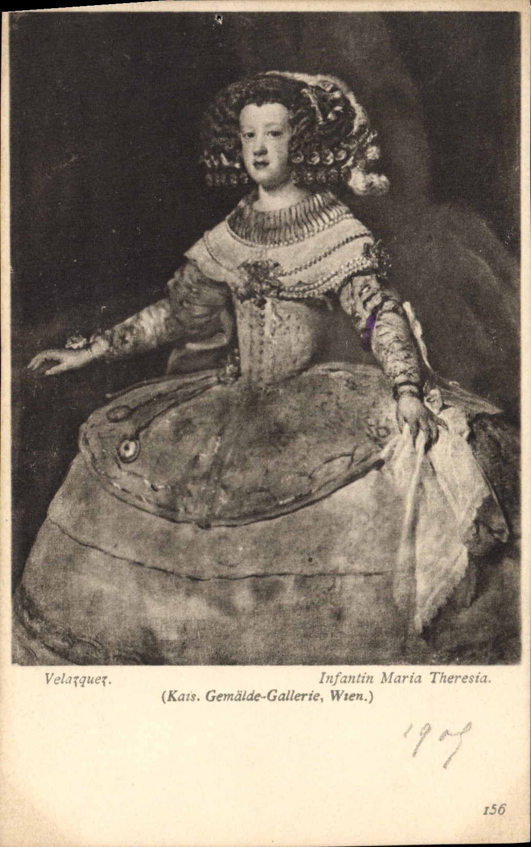 CPA Velazquez Infantin Maria Theresia