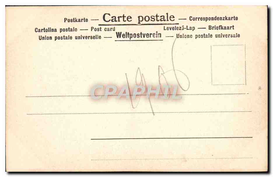 CPA Tizian Der Arzt Parma — Verso