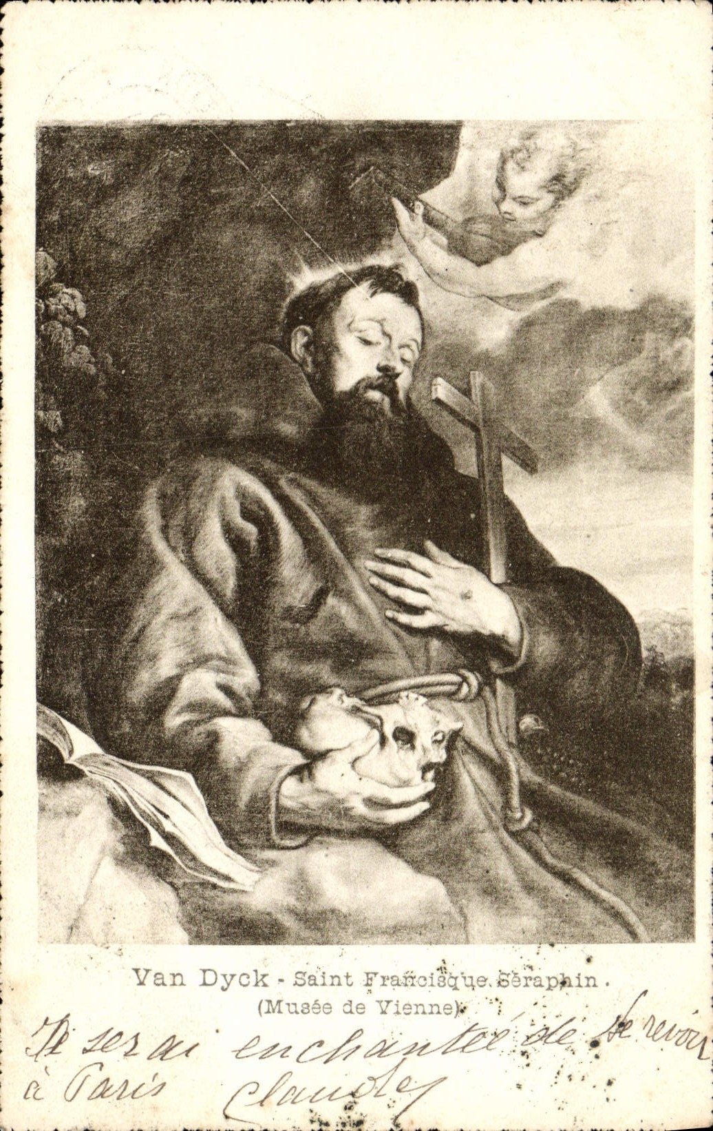 CPA Van Dyck Saint Francisque Seraphin Musee de Vienne 
