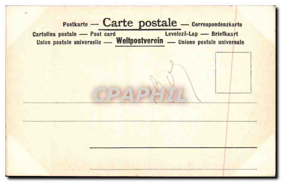 CPA Murillo Johannes der Taufer als Kind  — Verso
