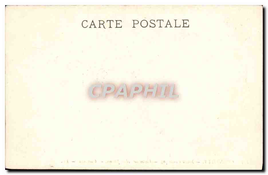 CPA Chantilly Musee Conde Vision de Saint Jerome Giovanni — Verso