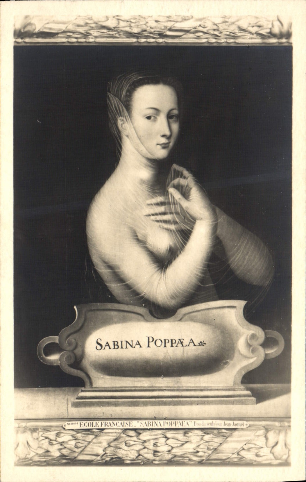 CPA Anonyme XVl e Siecle Sabina Poppea Musee d'art et d'histoire Geneve 