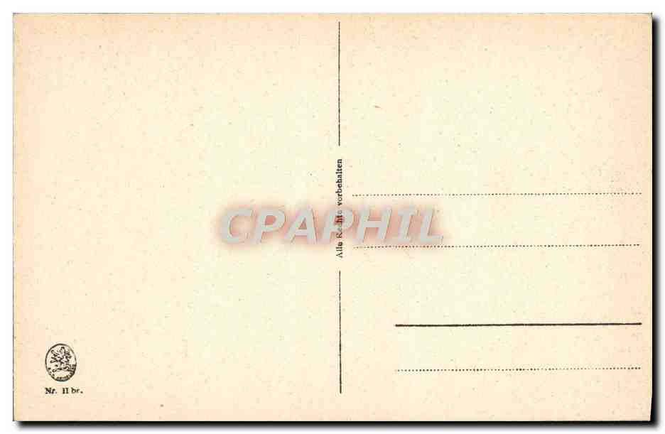 CPA Der Mummelsse Bei Mondschein  — Verso