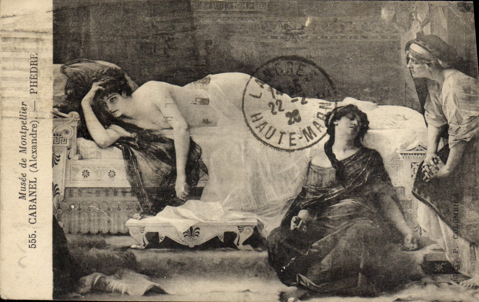 CPA Musee de Montpellier Cabanel Phedre 