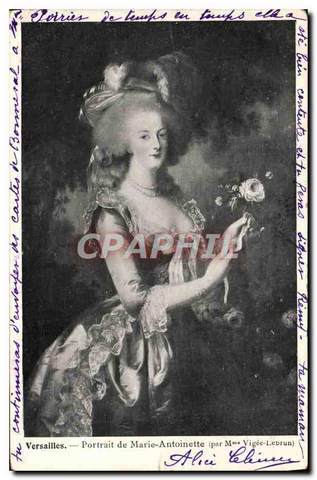 Versailles — Portrait de Marie-Antoinette (par Mme Vigée-Lebrun) — Alice Châines