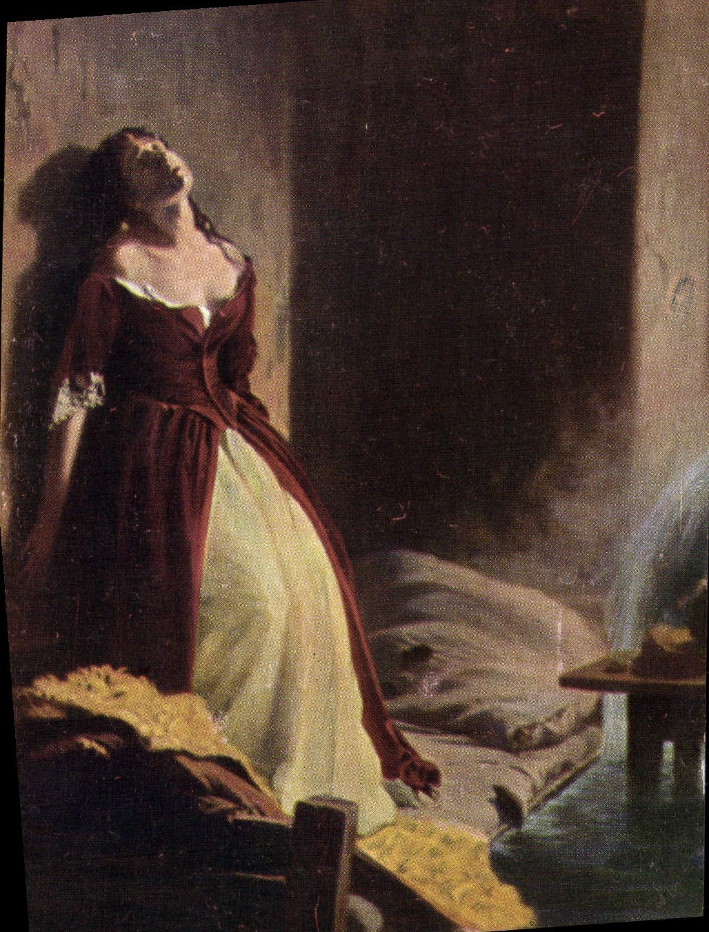 CPA Galerie Tretlakoff Flavitsky La princesse Tarakanova