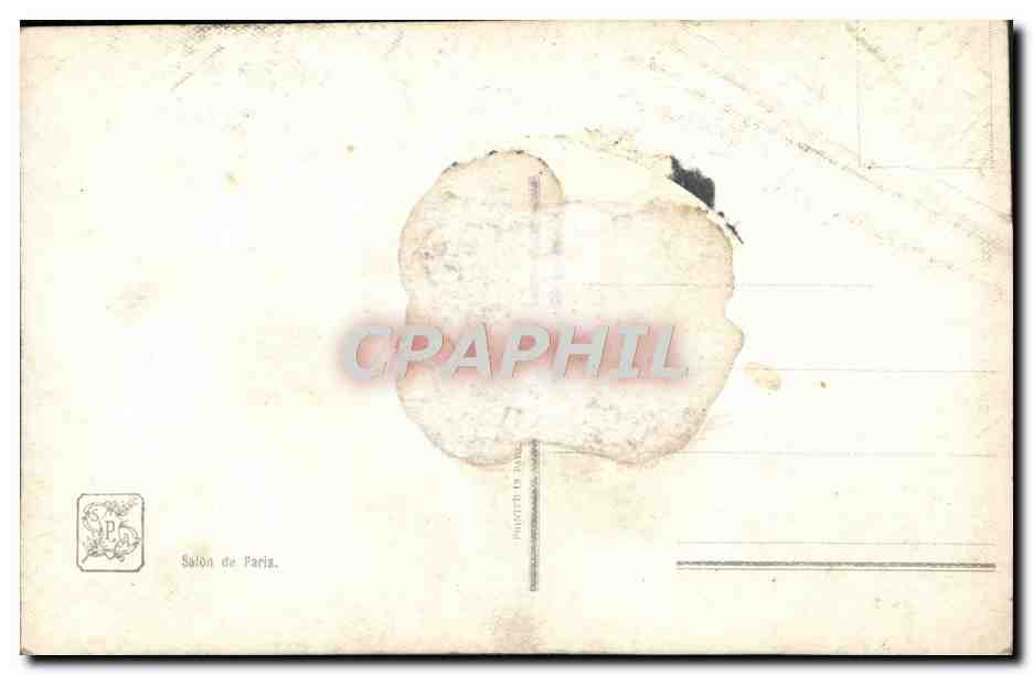 Une petite compagne — Mme C. Chrétien-Colomb — Salon de Paris, n° 3143 — Verso