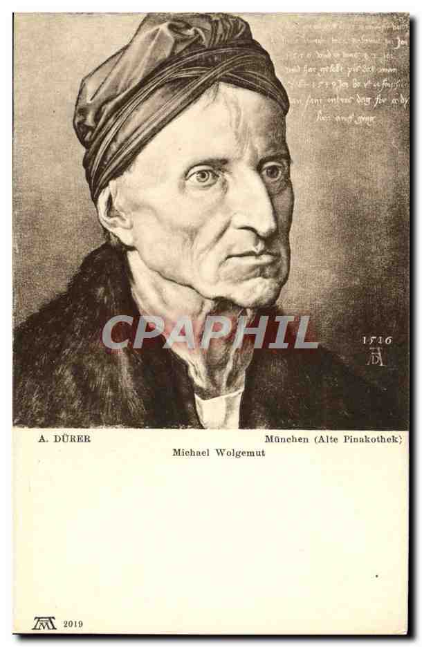 CPA A Durer Munchen Michael Wolgemut 