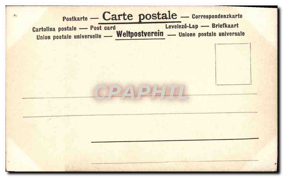 CPA Holbein Wien — Verso