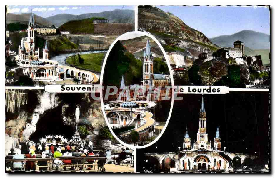 Lourdes — Souvenir de Lourdes — Édit. P. DOUCET & Place Permale
