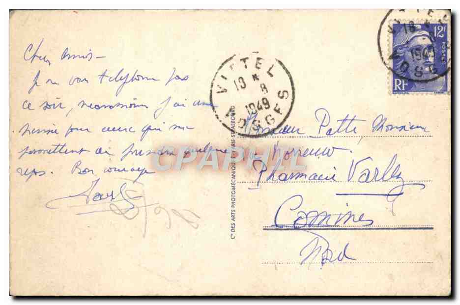 CPA Bar Le Duc Le Pont Notre Dame  — Rückseite