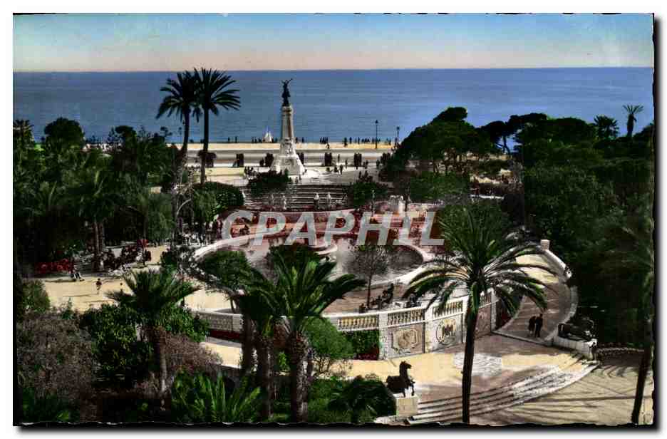 CPM Nice Le Theatre de Verdure Jardin Albert 1er