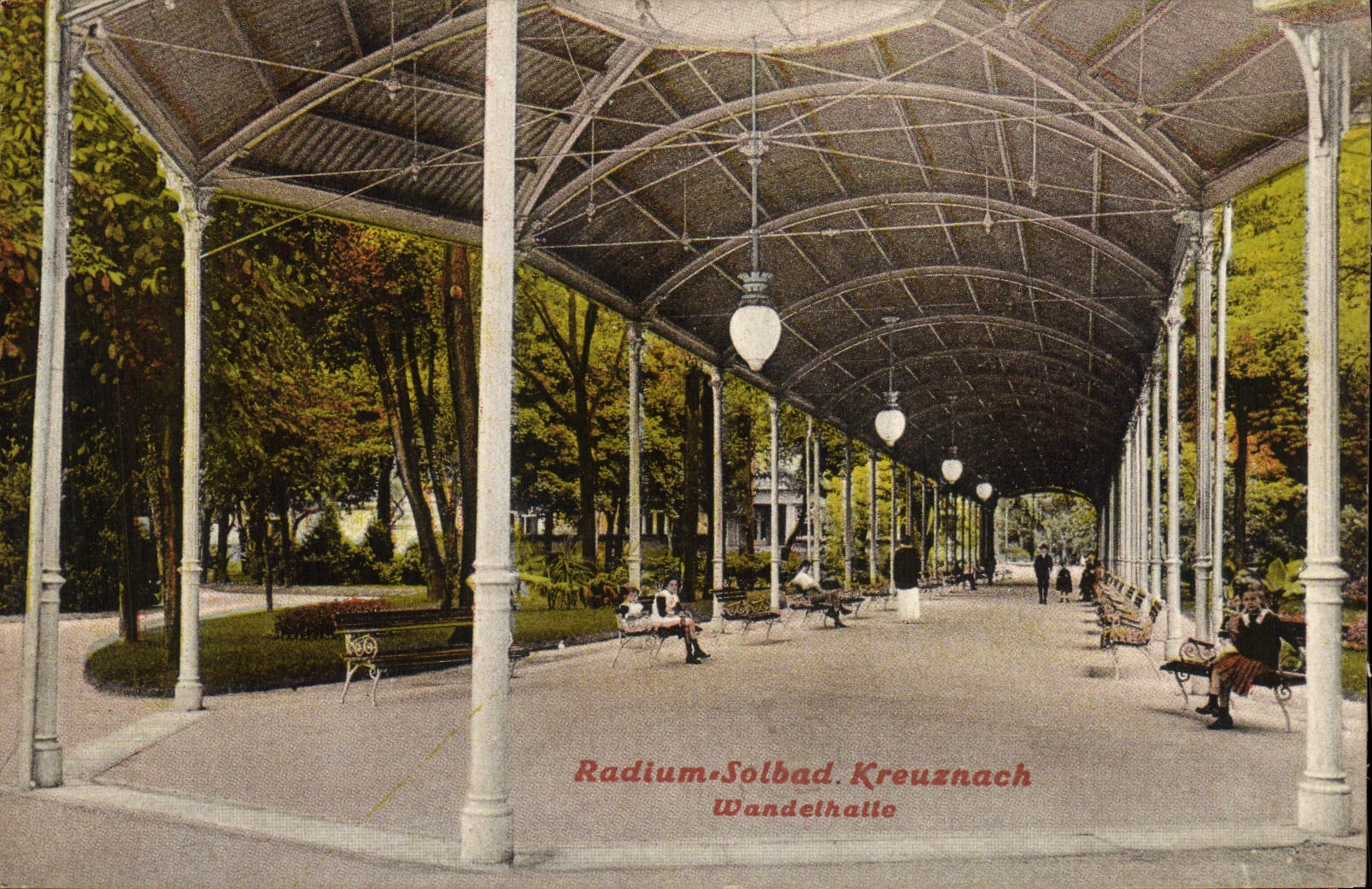 Radium-Solbad Kreuznach — Wandelhalle — éditeur inconnu, n° de série non visible