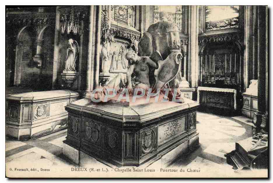 Dreux (E.-et L.) - Chapelle Saint Louis - Pourtour du Chœur