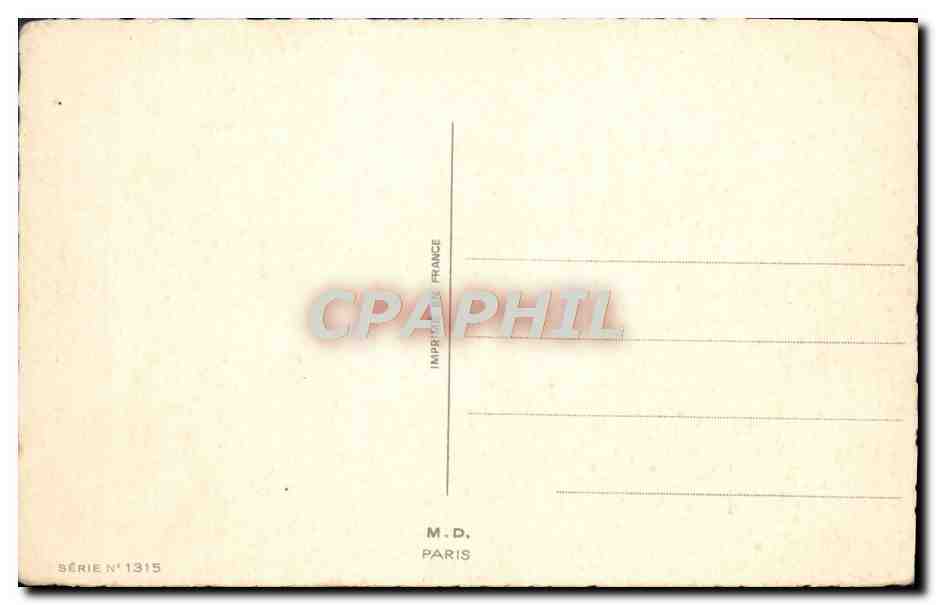 CPA Bonne Annee  — Verso