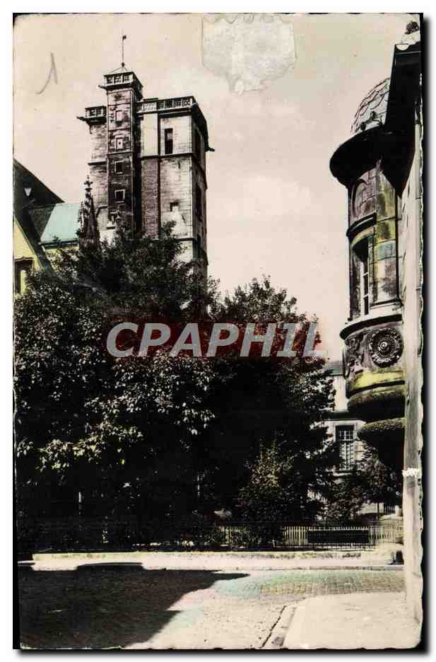 CPM Dijon Place des Ducs Tour Philippe le Bon
