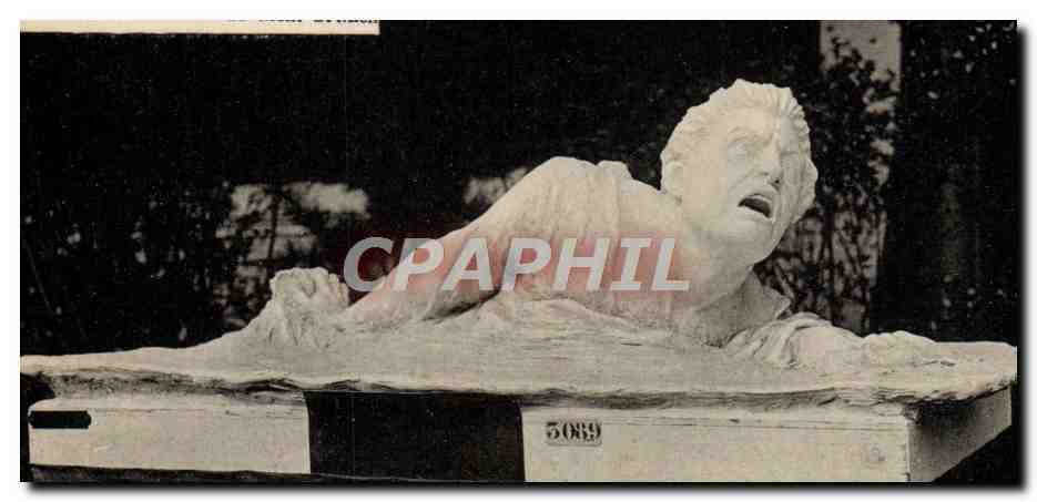 CPA Le Mont Saint Michel Enlize dans les greves paul Capellani Salon 1909