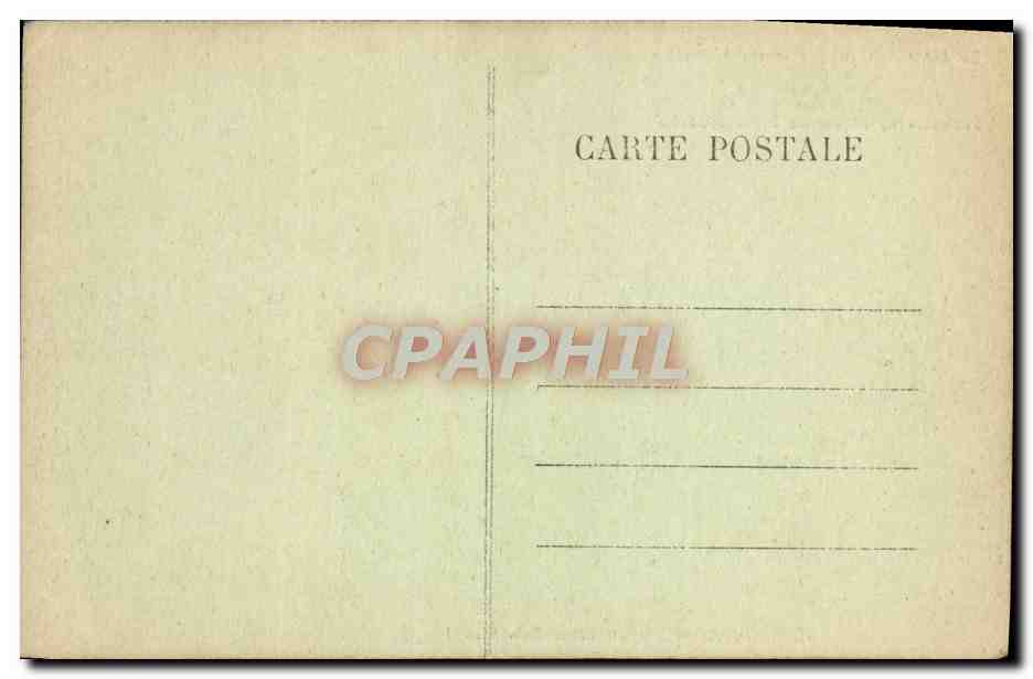 CPA Le Mont Saint Michel Enlize dans les greves paul Capellani Salon 1909 — Verso