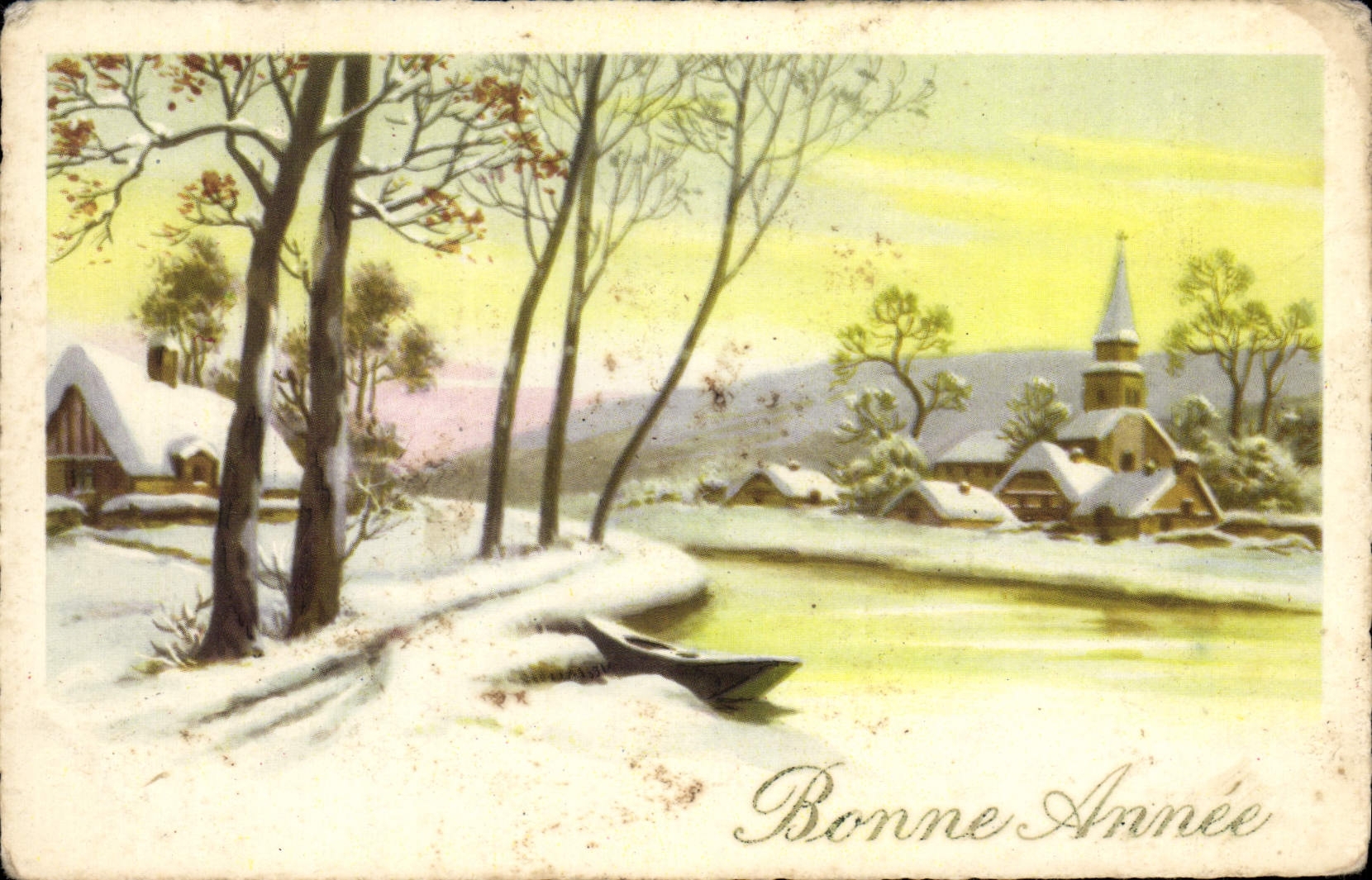CPA Bonne Annee
