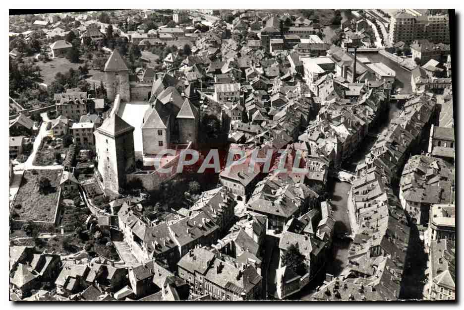 CPM Annecy Le Vieil Annecy Et La Chateau Des Ducs de Nemours