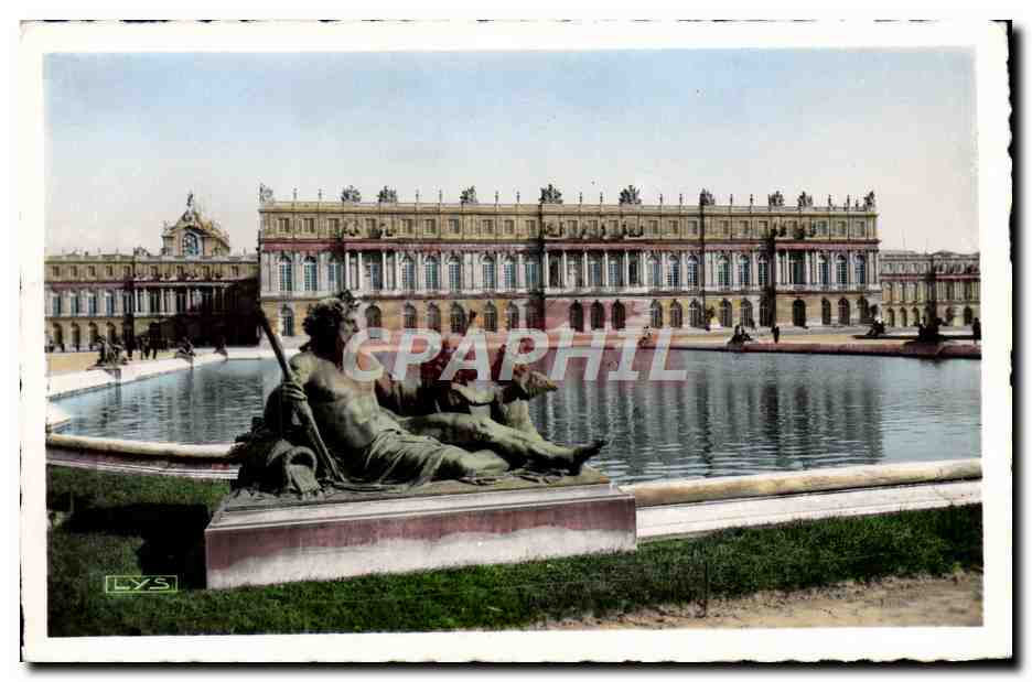 CPM Versailles Vue sur la terrasse