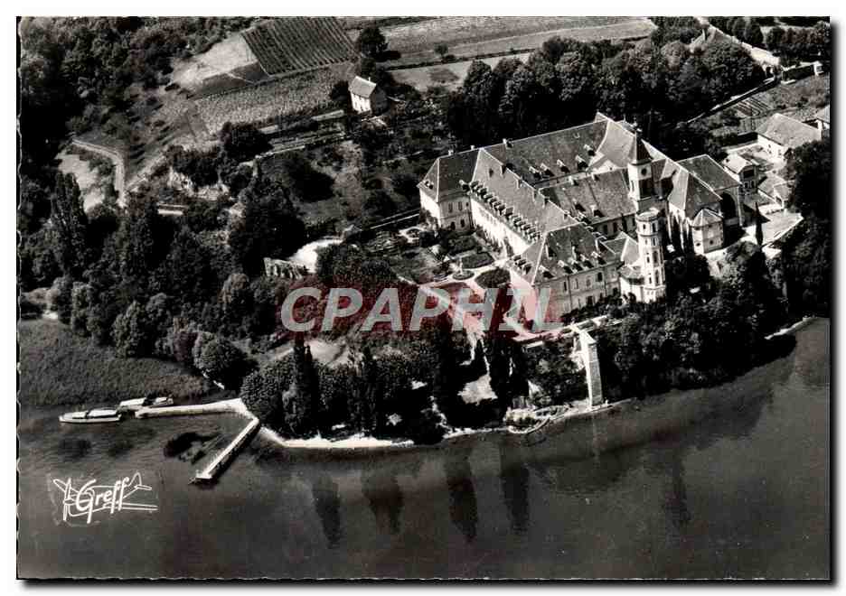Aix-les-Bains (Savoie) — Abbaye d'Hautecombe — vue aérienne — Photo Greff