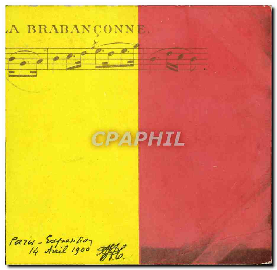 La Brabançonne — Exposition 14 Avril 1900 — Paris