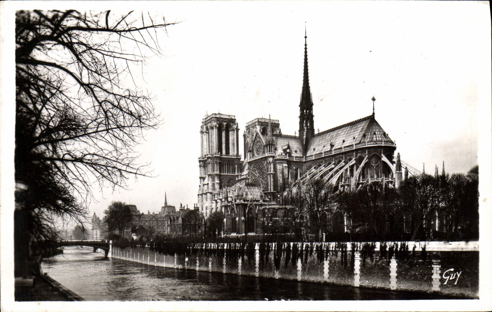 CPM Paris Notre Dame Abside