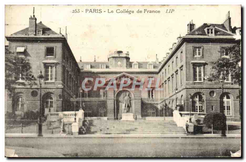 CPA Paris Le College De France