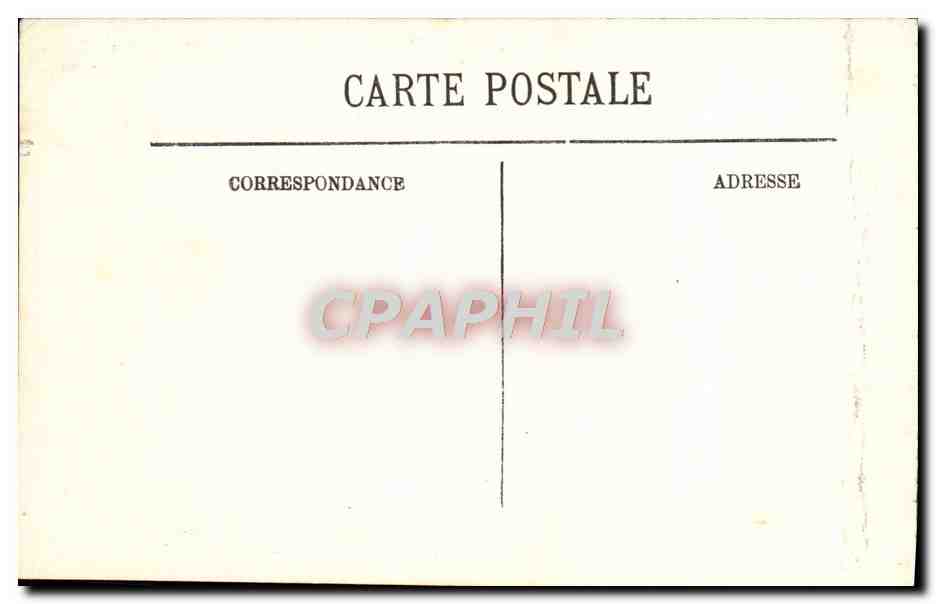 Fontainebleau — Innenansicht des Schlosses — Die Thronhalle — Rückseite
