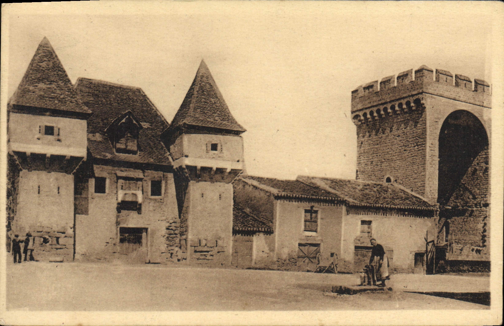 CPA Cahors Barbacane Et Tour Des Pendus