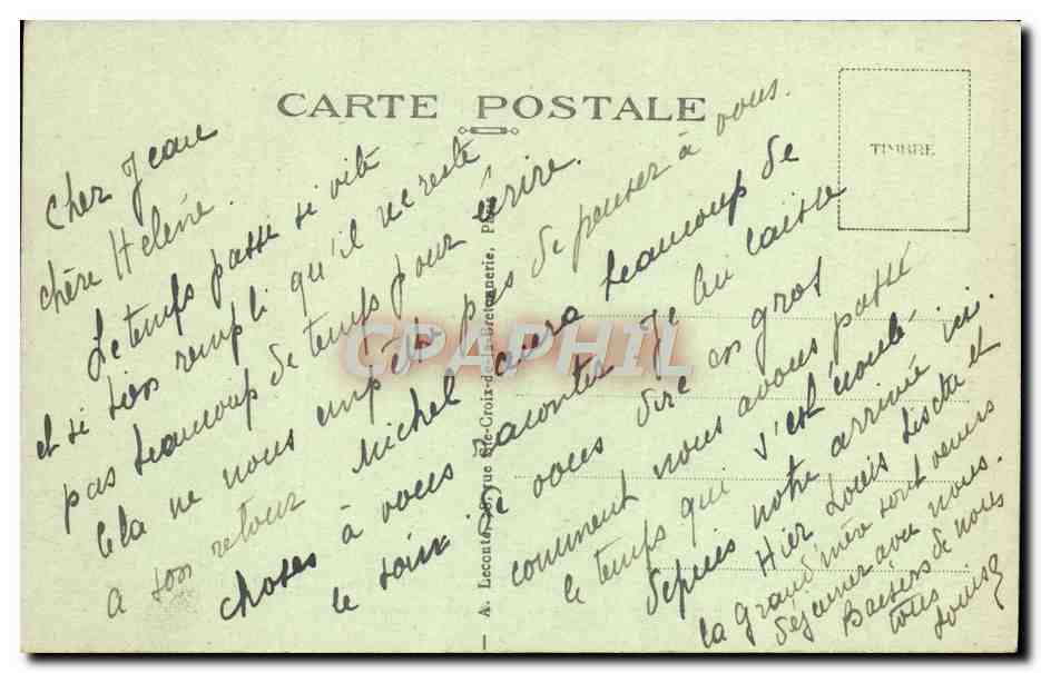 CPA Versailles Hameau De Marie Antoinette La Maison De La Reine — Verso