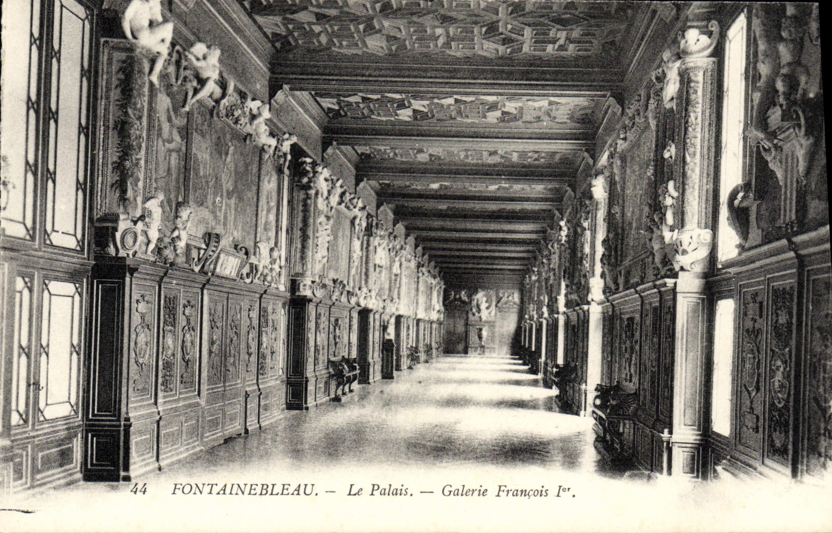 Fontainebleau — Il Palazzo — Galleria François Ier — Editore: 44