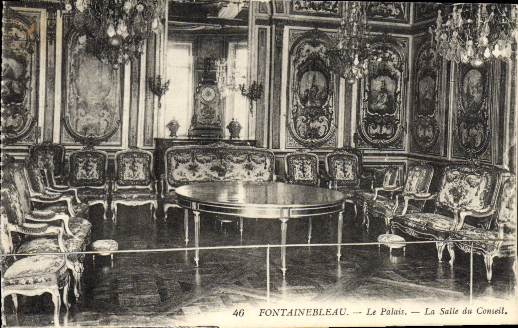 Fontainebleau — El Palacio — La Sala del Consejo — n°46