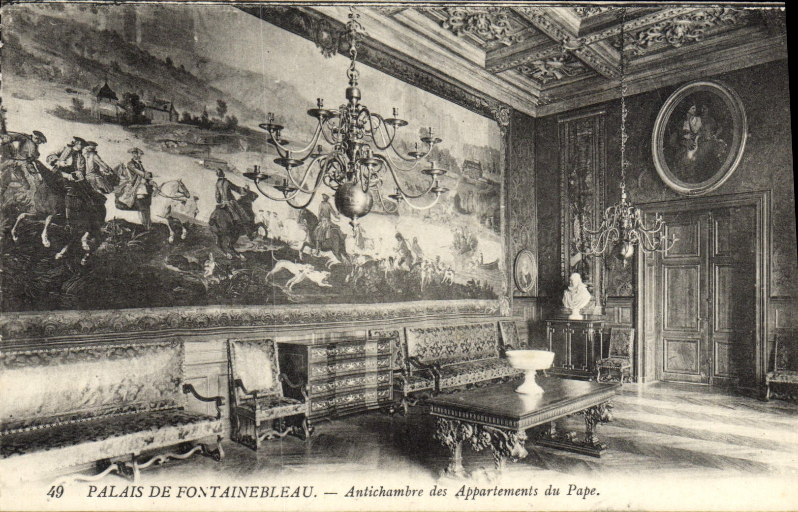 Palais de Fontainebleau — Antichambre des Appartements du Pape