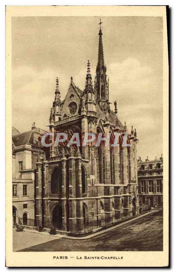 CPA Paris La Saint Chapelle