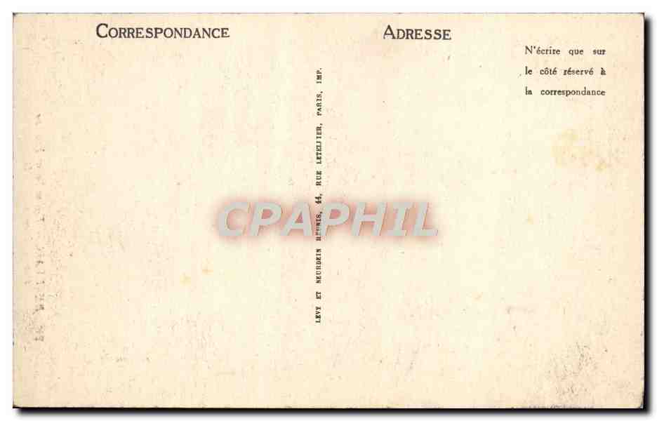 CPA Beauvais Eglise Saint Etienne Portail Roman — Rückseite