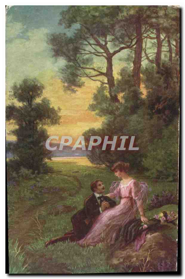 CPA Fantaisie Salon de Paris Renault L'heure exquise 