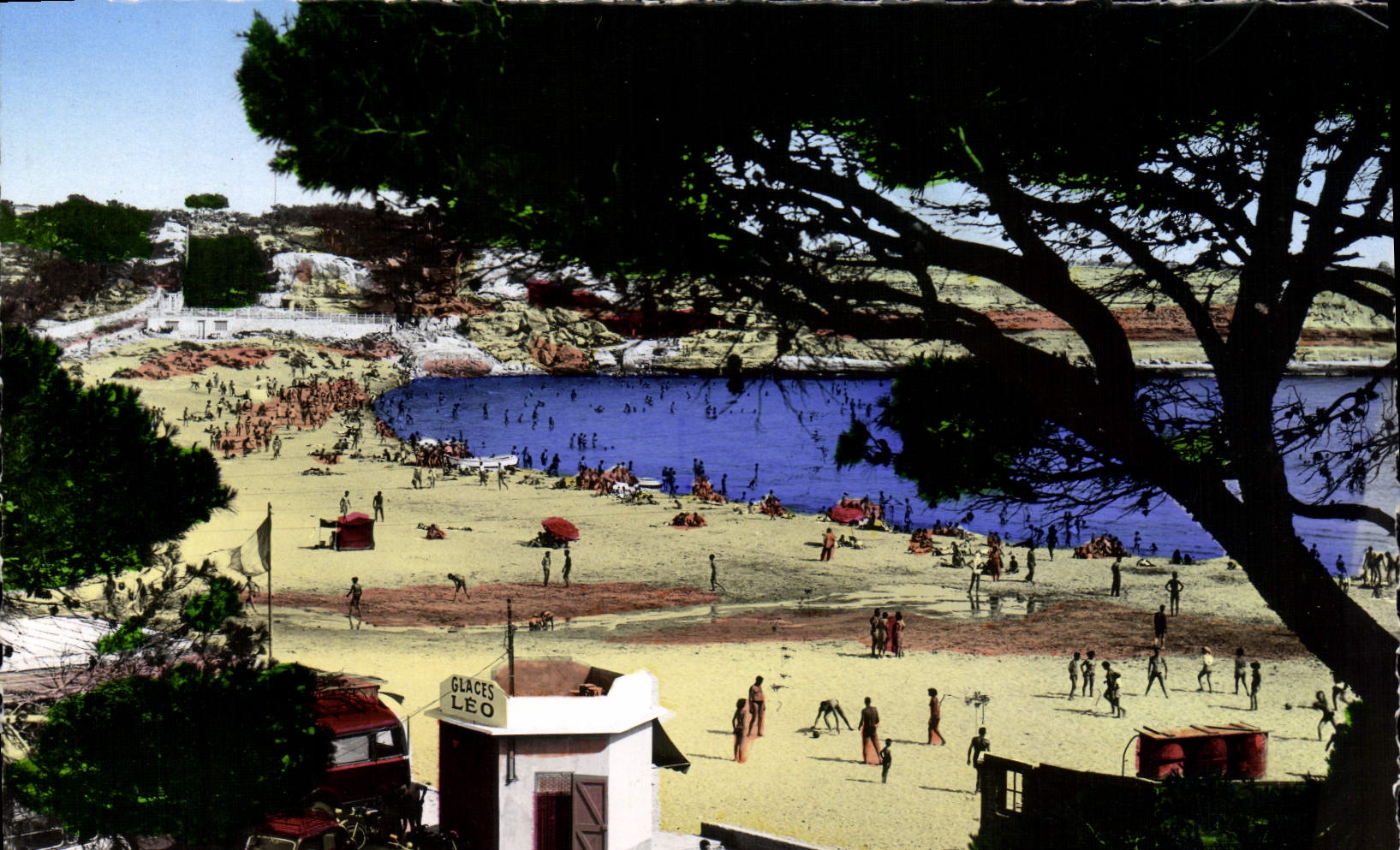 CPA La Couronne Plage Du Verdon
