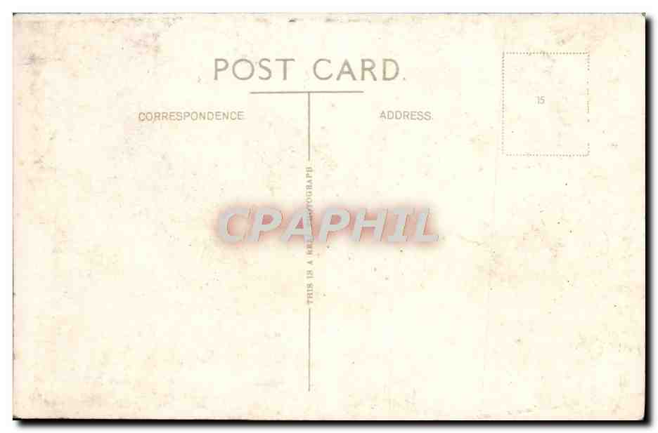 CPA Mont Orgueil castle and sea Jersey — Verso