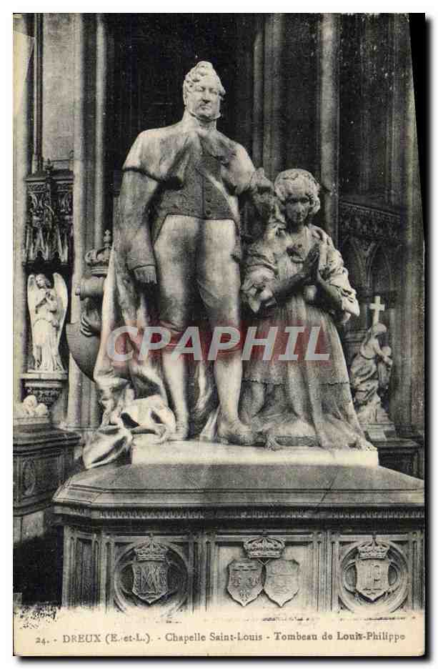 CPA Dreux Chapelle Saint Louis Tombeau De Louis Philippe