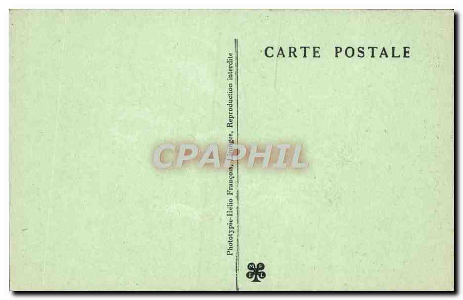 L'Entrée des Grottes de Bétharram — M. Léon Ross, créateur des Grottes, 1903-1932 — Phototypie Hélio-Français — Rückseite