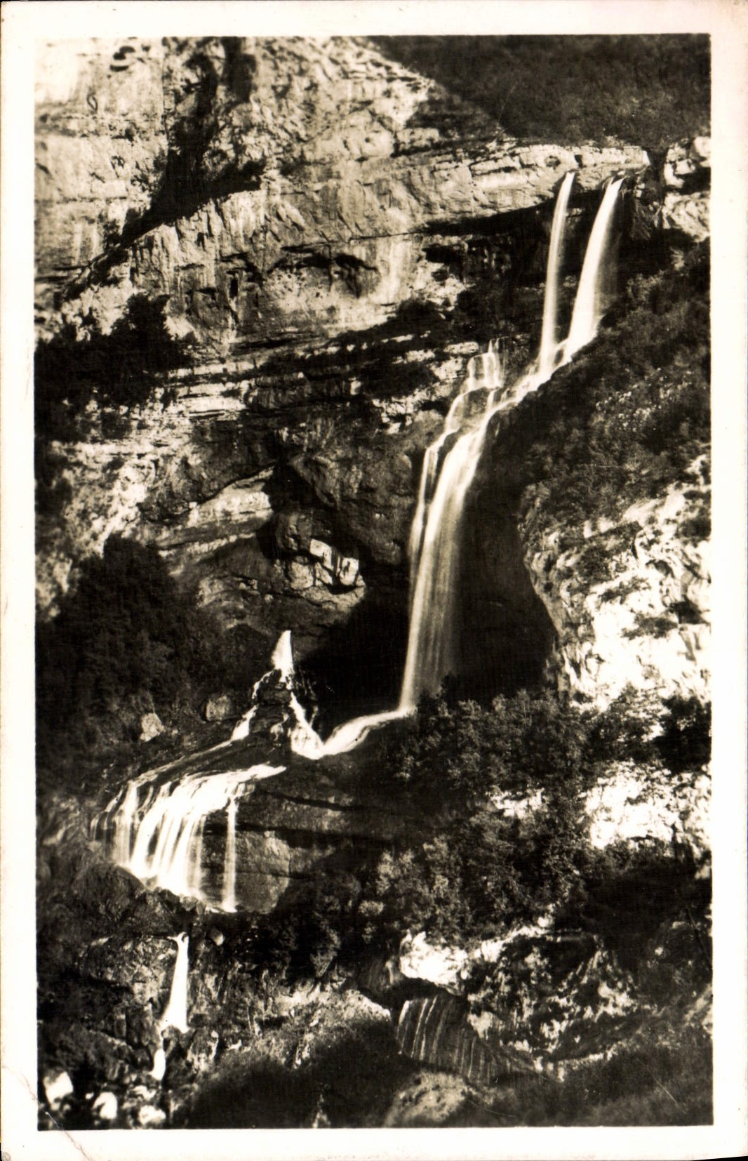 CPM Hauteville Lompnes Cascade De Charabotte