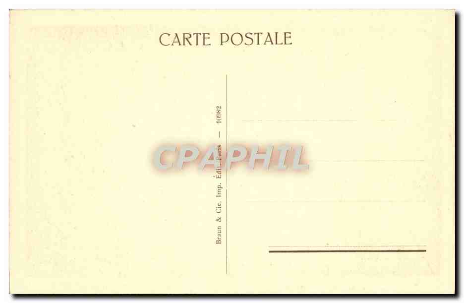 CPA Musee Du Louvre Paris Watteau L'embarquement pour Cythere  — Verso