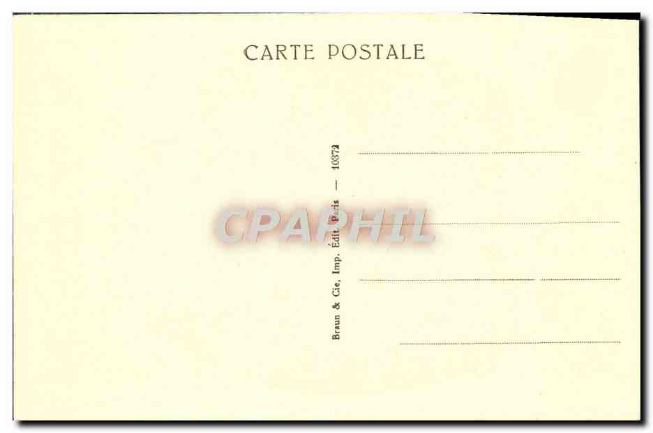 CPA Musee Du Louvre Greuze la cruche cassee — Verso