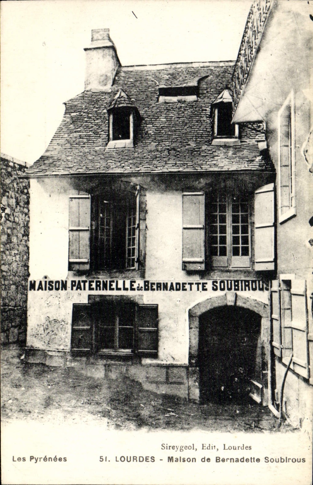 CPA Lourdes Maison de Bernadette Soubirous