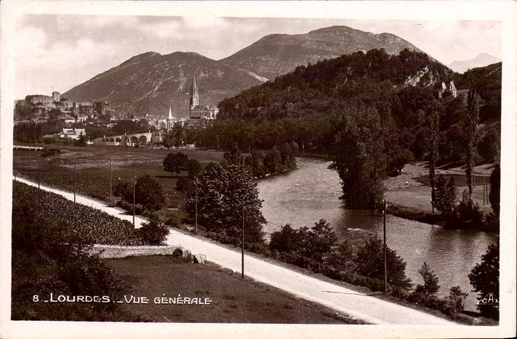 CPA Lourdes Vue Generale